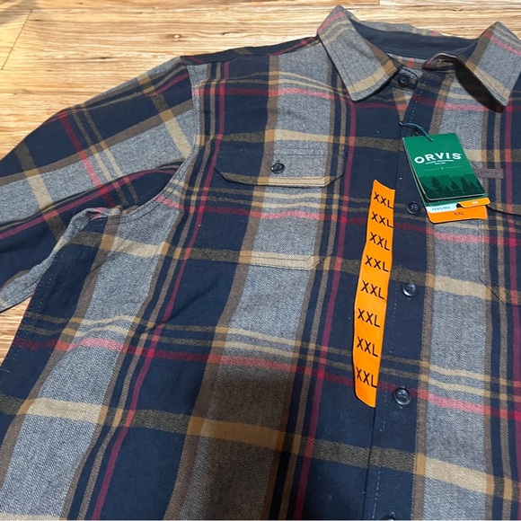 Orvis Heavyweight Flannel Long Sleeve - Picture 3 of 7
